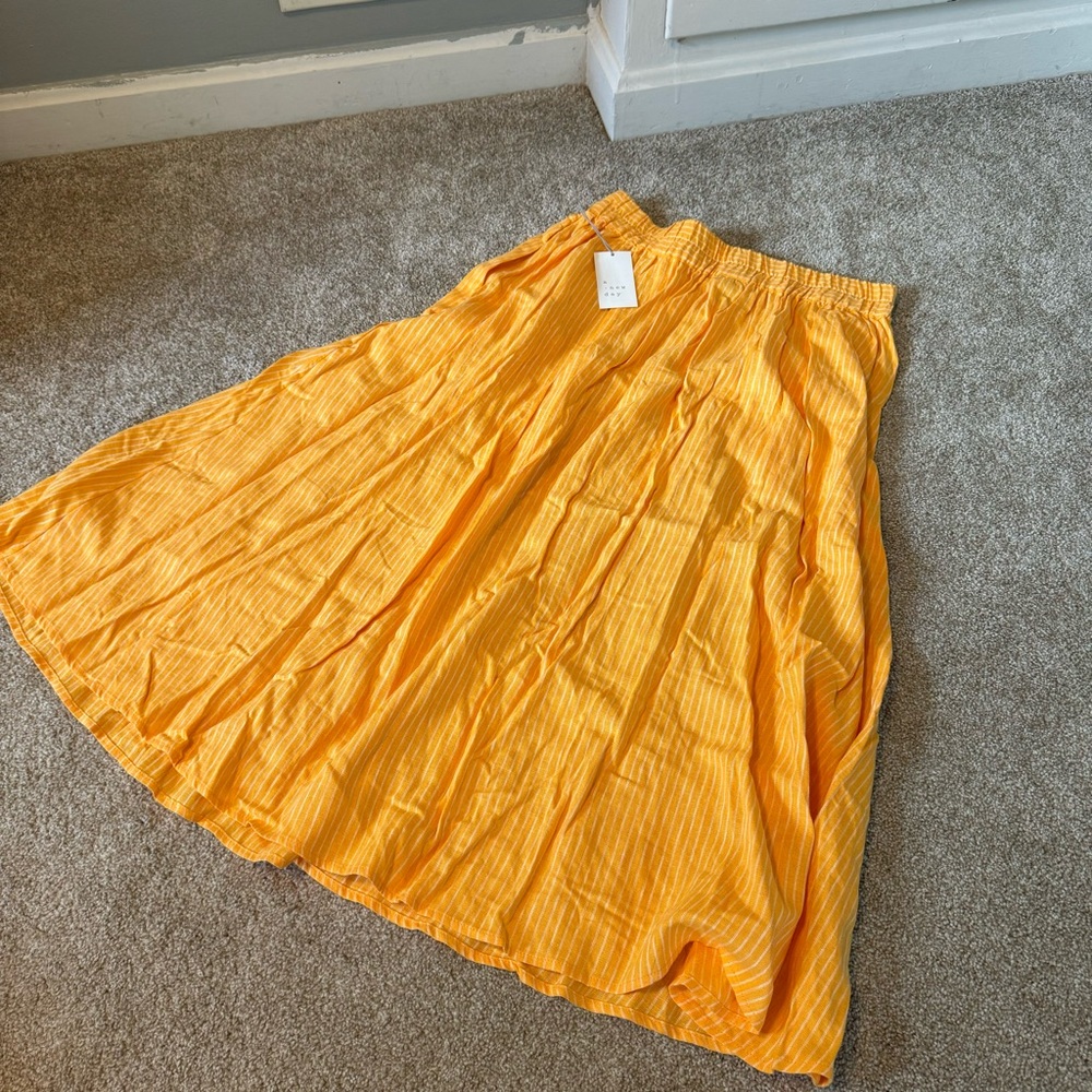 A New Day Midi Skirt